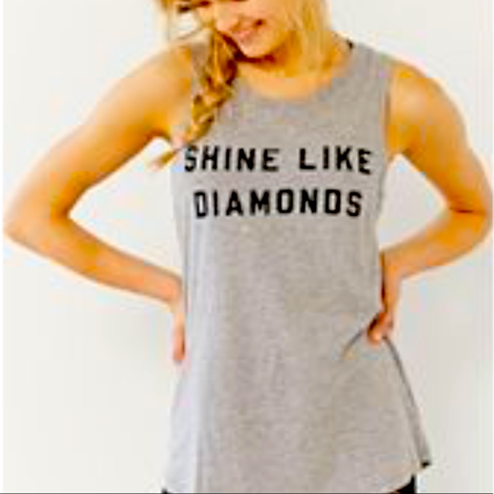 Shine Like Diamonds Muscle Tank